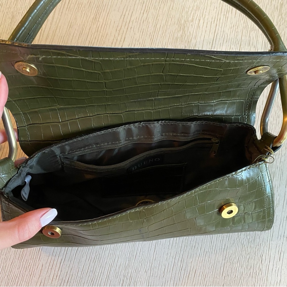 Vintage Bueno faux alligator purse - Picture 4 of 7